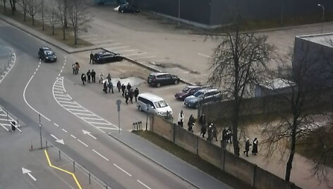 Sekmadienį Vilniuje užfiksuota procesija