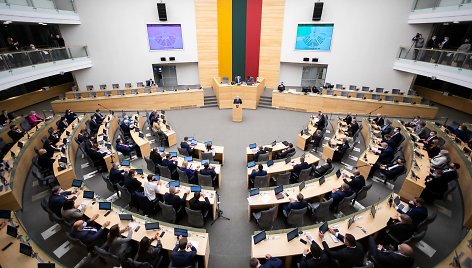 Naujasis Seimas renka Seimo vadovybę