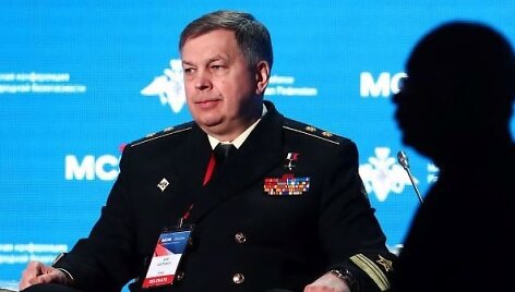 Vyriausiosios Generalinio &scaron;tabo valdybos (buvęs GRU) vadas admirolas Igoris Kostiukovas 