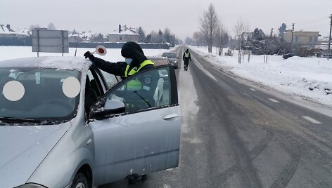 Kauno apskrities policijos reidas