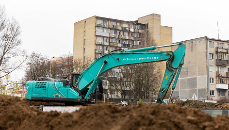 Daugiabučio statybos Petro Vileišio g. 27