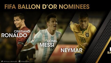 Cristiano Ronaldo, Neymaras ir Lionelis Messi