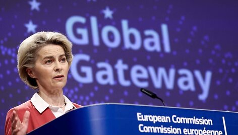 U.von der Leyen pristatė ES programą &bdquo;Global Gateway&ldquo;