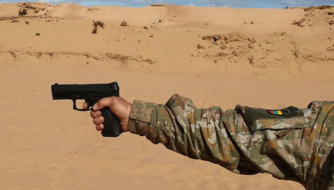 Bandomieji &scaron;audymai su pistoletais &bdquo;Heckler&Koch&ldquo;  SF P9 SF &bdquo;Paddle&ldquo;