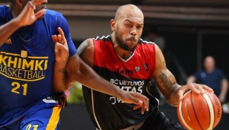&bdquo;Lietuvos rytas&ldquo; kontrolinėse rungtynėse įveikė &bdquo;Chimki&ldquo;, kuriam atstovauja buvęs žalgirietis Jamesas Andersonas.