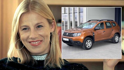 Emilija Latėnaitė, parduodamas automobilis