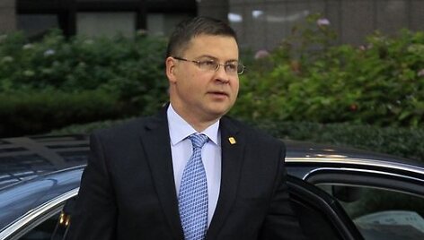 Latvijos ministras pirmininkas Valdis Dombrovskis