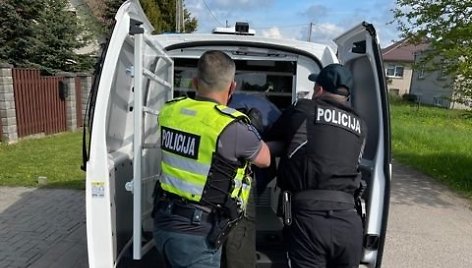 Kauno apskrities policijos reido akimirkos