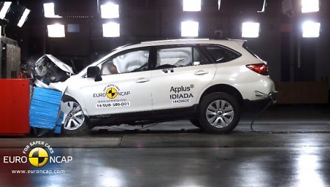 „Subaru Outback“ „Euro NCAP“ teste