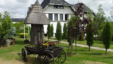Vaizdas į kaimo turizmo sodybą &bdquo;Vienkiemis&ldquo;