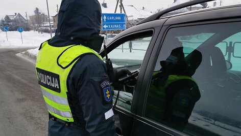 Kauno apskrities policijos reidas