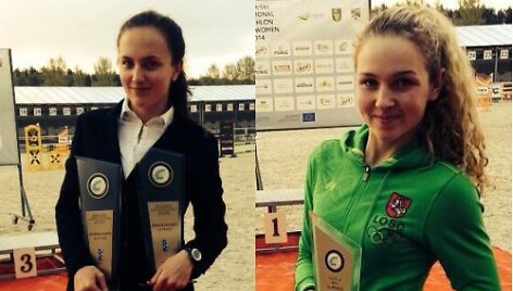 Emilija Serapinaitė ir Aurelija Tama&scaron;auskaitė