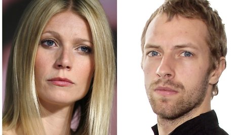 Gwyneth Paltrow ir Chrisas Martinas