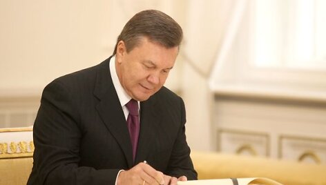 Ukrainos prezidento V.Janukovyčiaus vizitas Lietuvoje