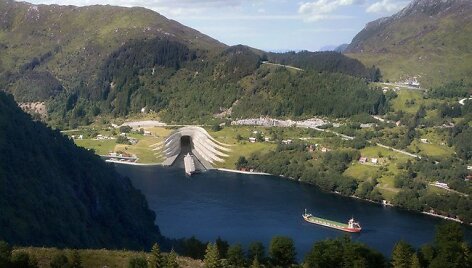 Norvegija kas Stado tunelį laivams (projektas)