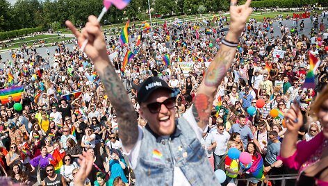 Akimirka i&scaron; &bdquo;Baltic Pride&ldquo; 2019 eitynių