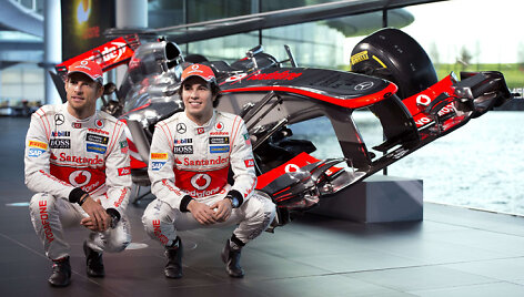 &bdquo;McLaren MP4-28&ldquo; bolido pristatymas