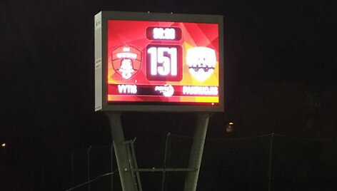 Vilniaus &bdquo;Vytis&ldquo; LFF stadione įveikė Pakruojo komandą 15:1.