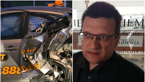 &bdquo;CityBee&ldquo; avarijos padariniai ir nukentėjusysis R.Grigas