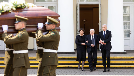 Diana Nausėdienė, Gitanas Nausėda, Valdas Adamkus