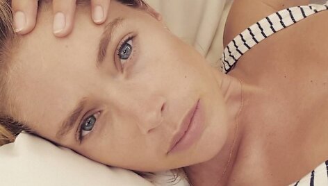 Doutzen Kroes be makiažo