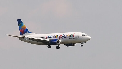 &bdquo;Small Planet Airlines&ldquo; orlaivis leidžiasi Vilniaus oro uoste