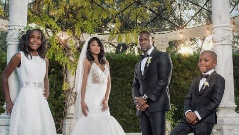 Kevin Hart ir Eniko Parrish