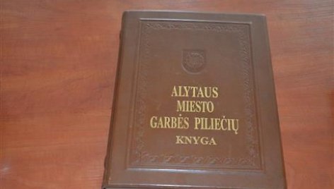 Alytaus garbės piliečių knyga