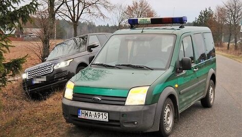 Lenkijoje sulaikytas vogtą &bdquo;Range Rover&ldquo; vairavęs lietuvis