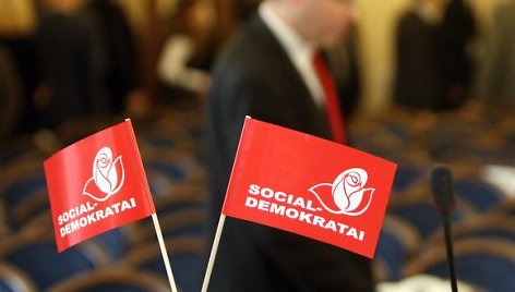 Socialdemokratų atributika