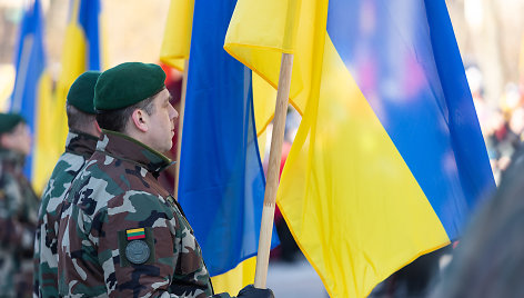 Trijų Baltijos valstybių vėliavų pakėlimo ceremonija