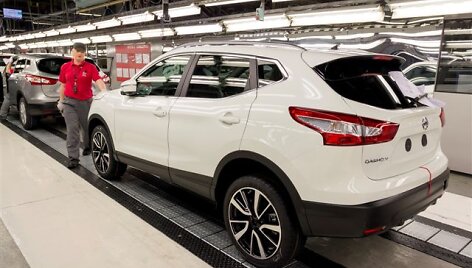 &bdquo;Nissan Qashqai&ldquo; gamyba Sanderlande