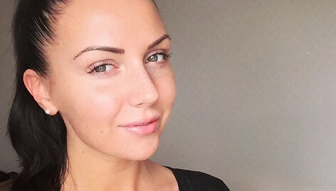 Monika &Scaron;edžiuvienė be makiažo