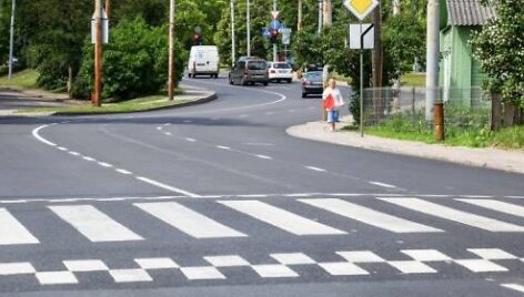 Žvėryne sutvarkytos Sėlių ir Kęstučio gatvių atkarpos