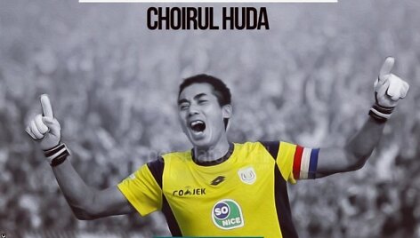 Choirulas Huda mirė po susidūrimo aik&scaron;tėje