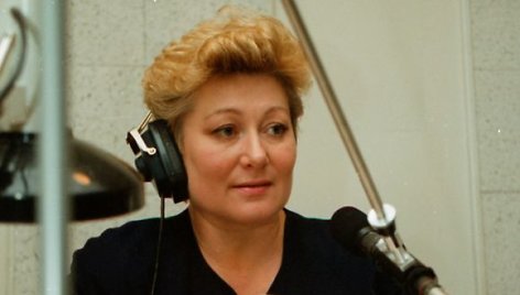 Diktorė Regina Jokubauskaitė