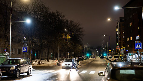 Gatvių apšvietimas Vilniuje
