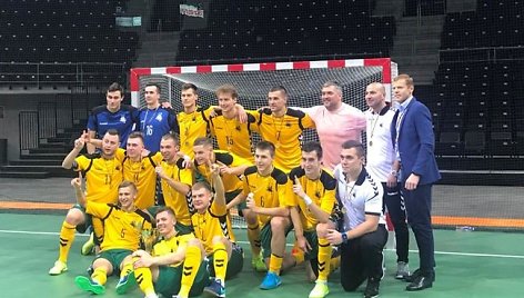 Lietuvos futsal rinktinė – Baltijos taurės laimėtoja