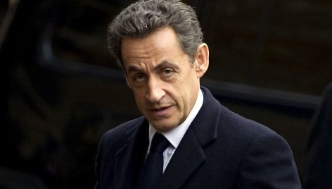 Prancūzijos prezidentas Nicolas Sarkozy