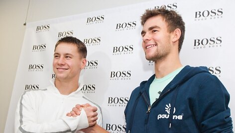 Ričardas Berankis ir Laurynas Grigelis