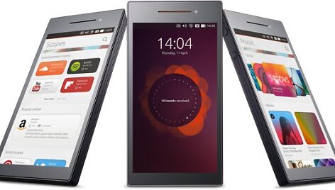 &bdquo;Acquarius E4.5&ldquo; - pirmasis telefonas su &bdquo;Ubuntu&ldquo; operacine sistema