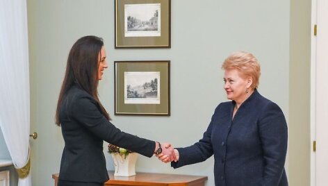 Dalios Grybauskaitės susitikimas su kandidate į generalinio prokuroro pavaduotojus Margarita &Scaron;niutyte-Daugėliene