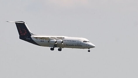 &bdquo;Brussels Airlines&ldquo; orlaivis leidžiasi Vilnaus oro uoste