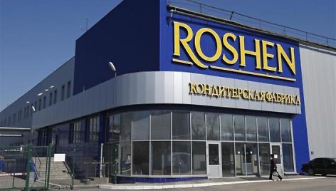 Petro Porošenkos šokolado fabrikas "Roshen"