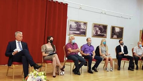 Gitanas Nausėda Bir&scaron;tone
