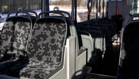 Elektrinio autobuso pristatymas Vilniaus oro uoste