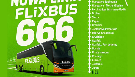 Sugrąžintas mar&scaron;rutas 666 Krokuva &ndash; Hel