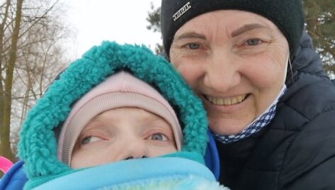 Lilija Lopetaitė su dukra