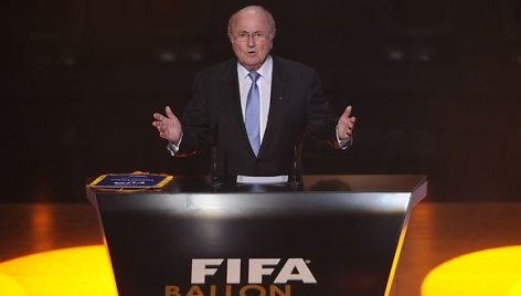 FIFA prezidentas Seppas Blatteris