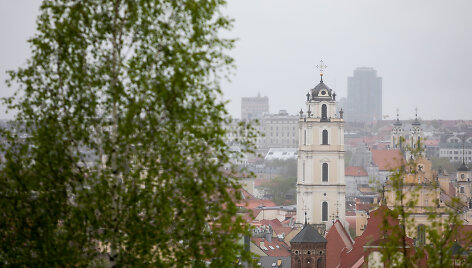Lietaus gaivinamas Vilnius ir jo gamta